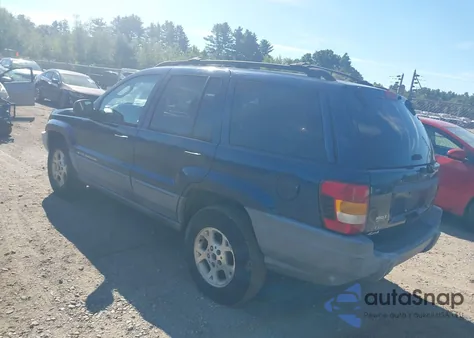 2002 Jeep Grand Cherokee Sport из США, поврежденный, VIN 1J4GW38N22C193634